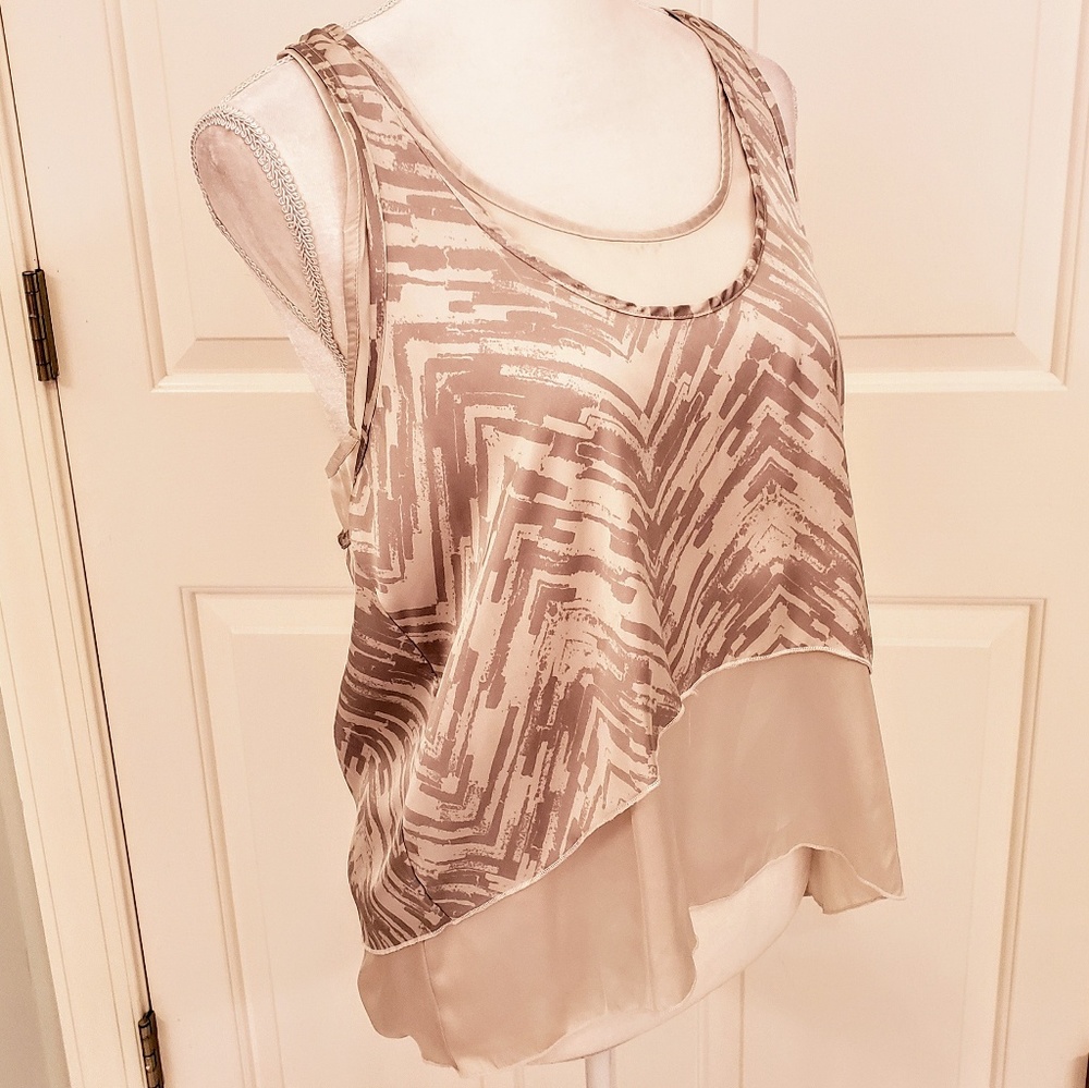 NWT Lauren Conrad Asymmetrical Top M